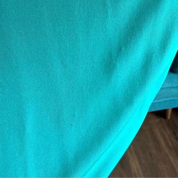 BCBGMAXAZRIA Teal Sleeveless RetrDress - Picture 7 of 12